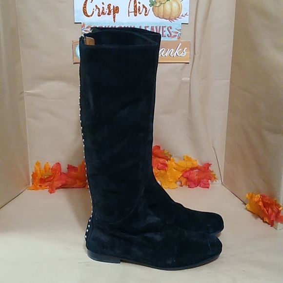 Suede boots sz 38 EUR - Picture 2 of 6